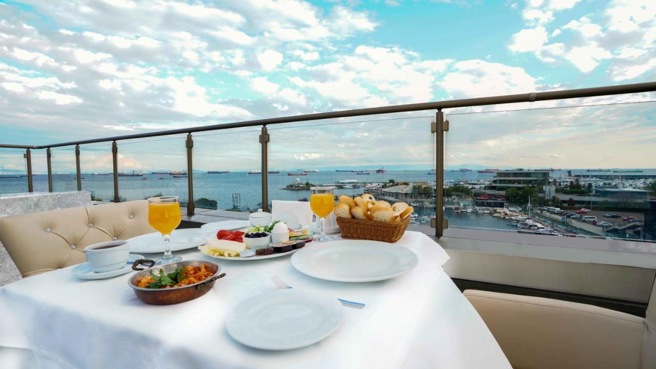 Aura Marina Hotel Istambul Exterior foto
